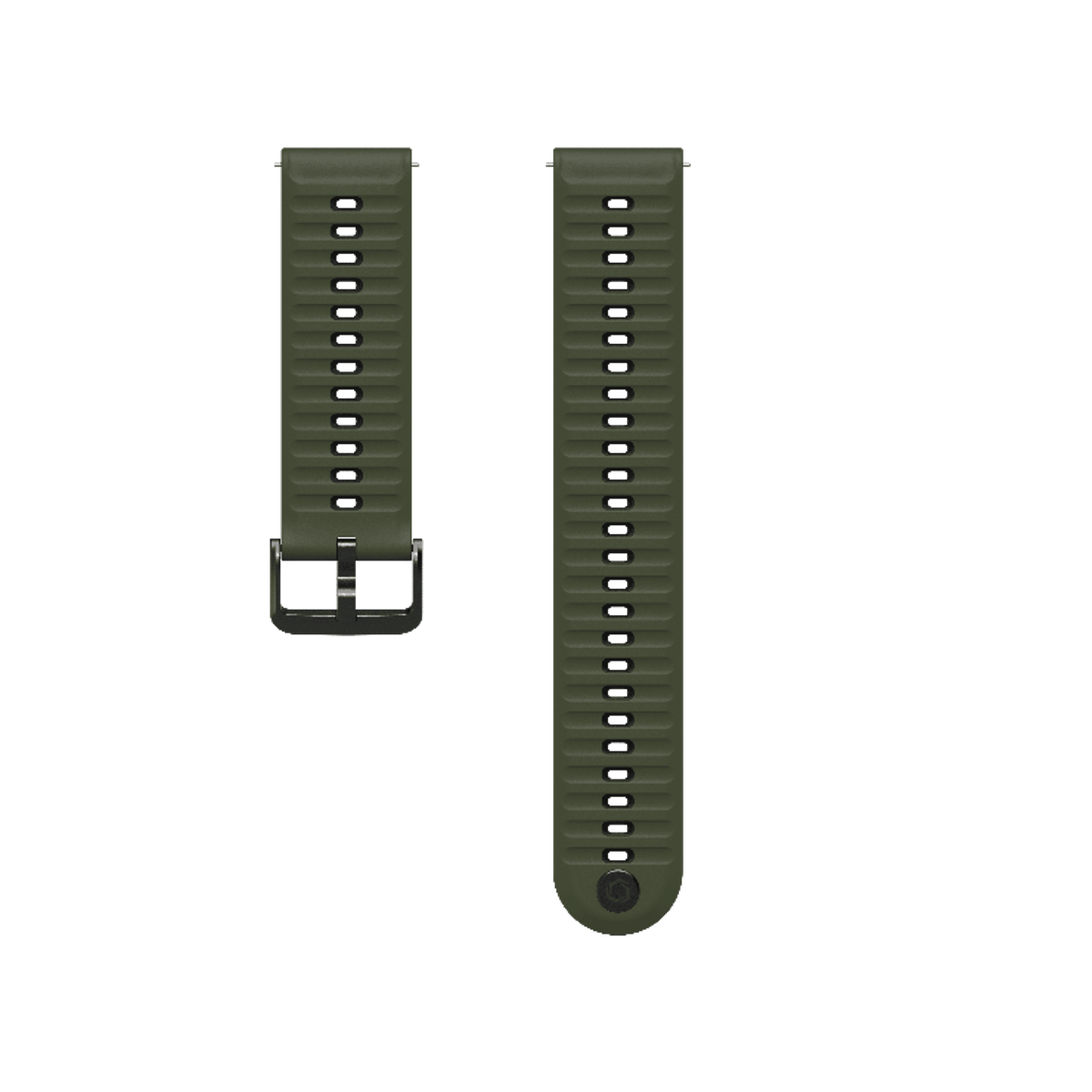 coros nomad silicone band green long