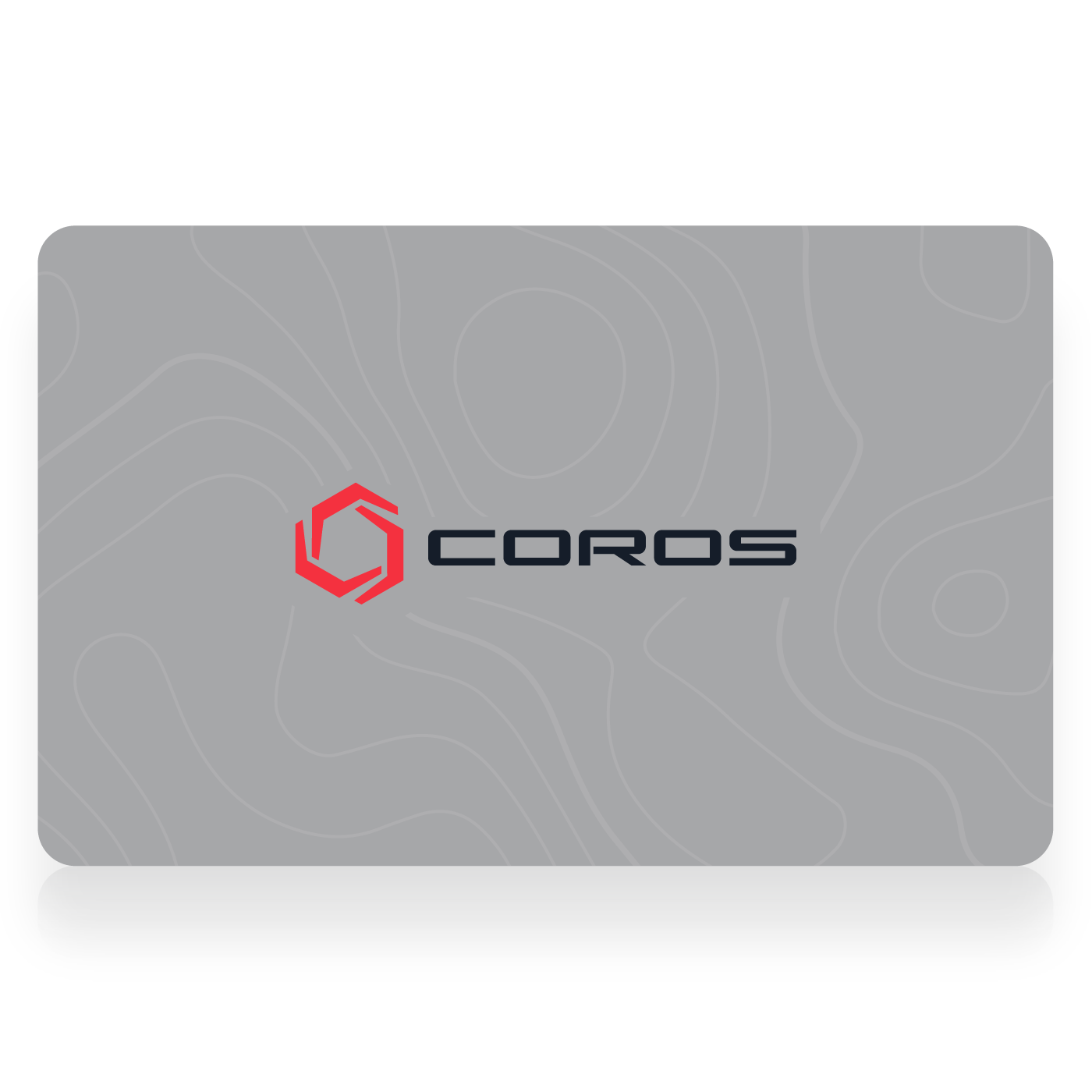 Front view of the COROS Gift Card
