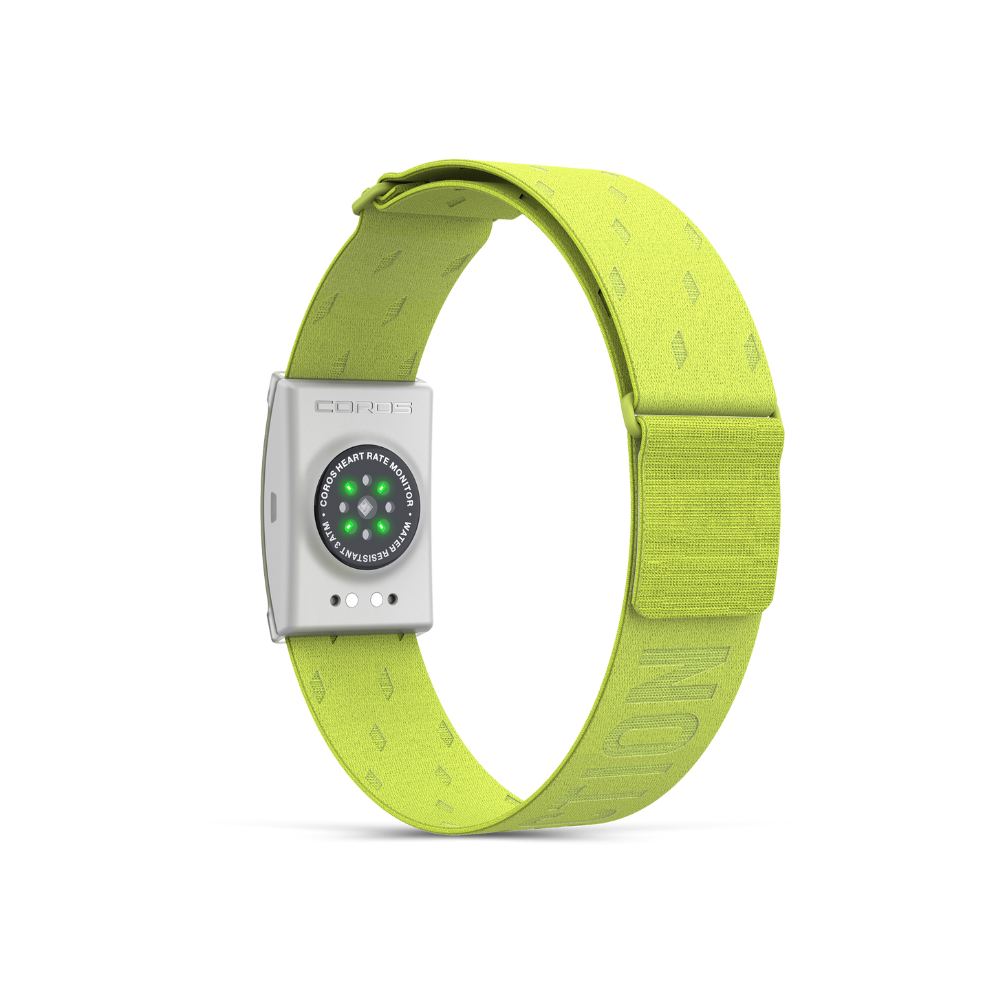 Back view of the COROS Heart Rate Monitor in Lime