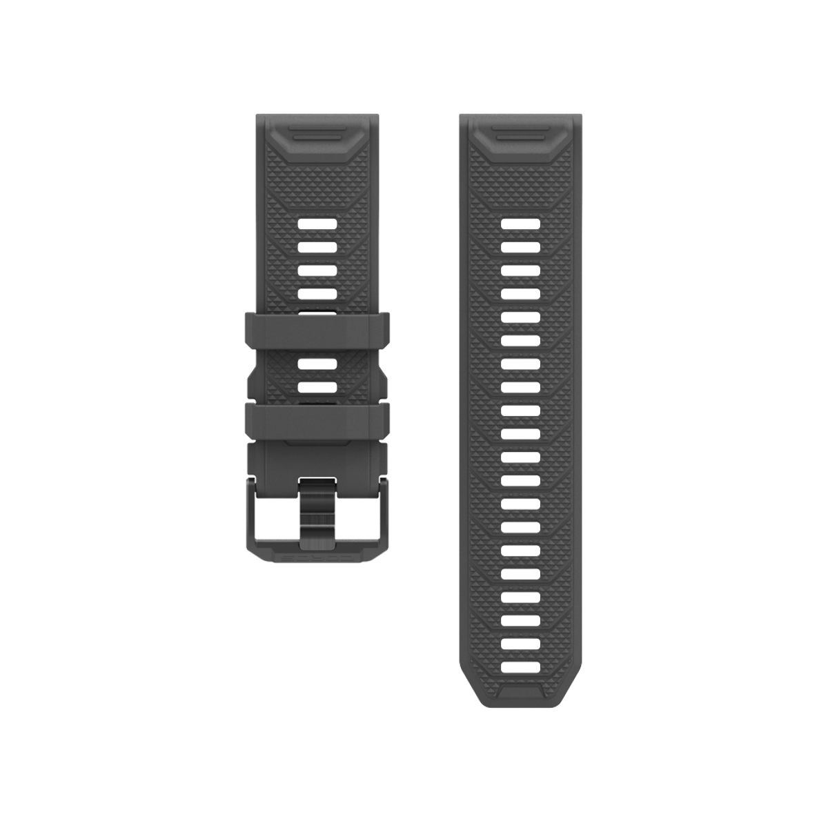 Front view of 26mm Silicone Band Space