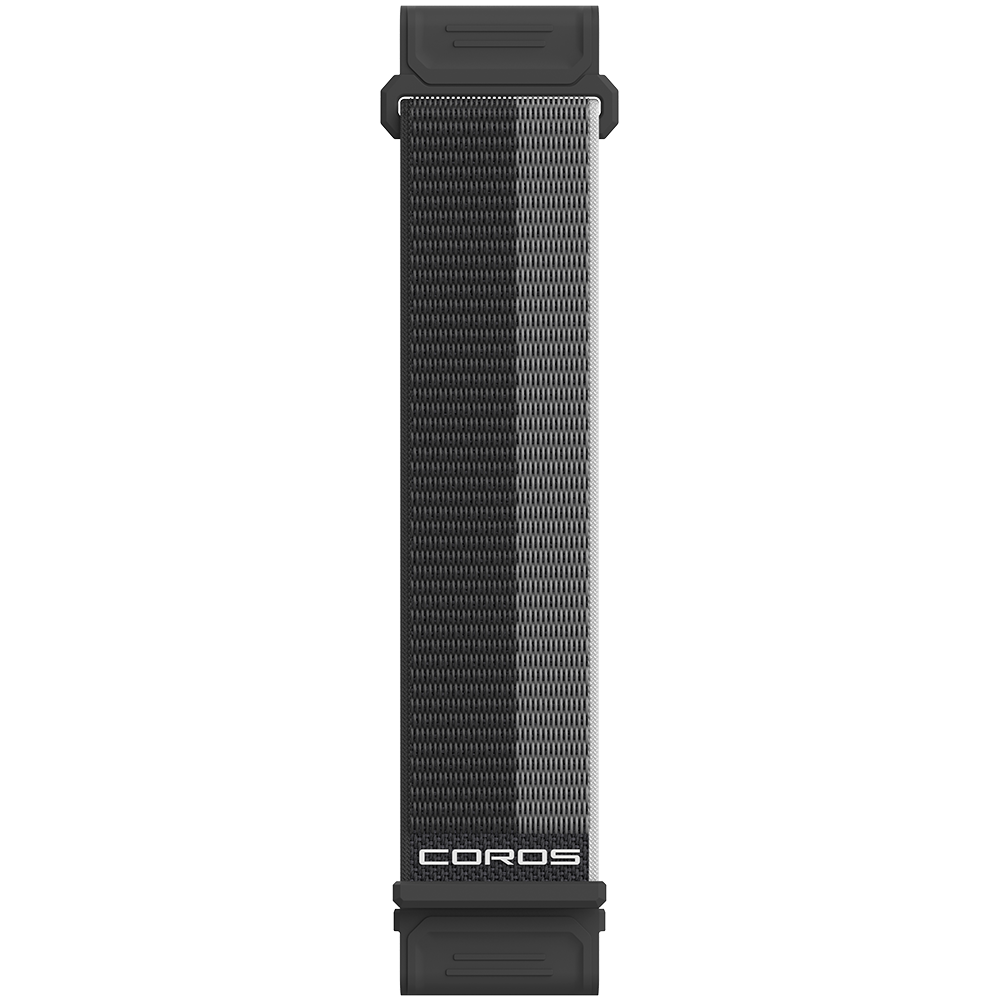 Front view of the 26mm Nylon Band in Black.